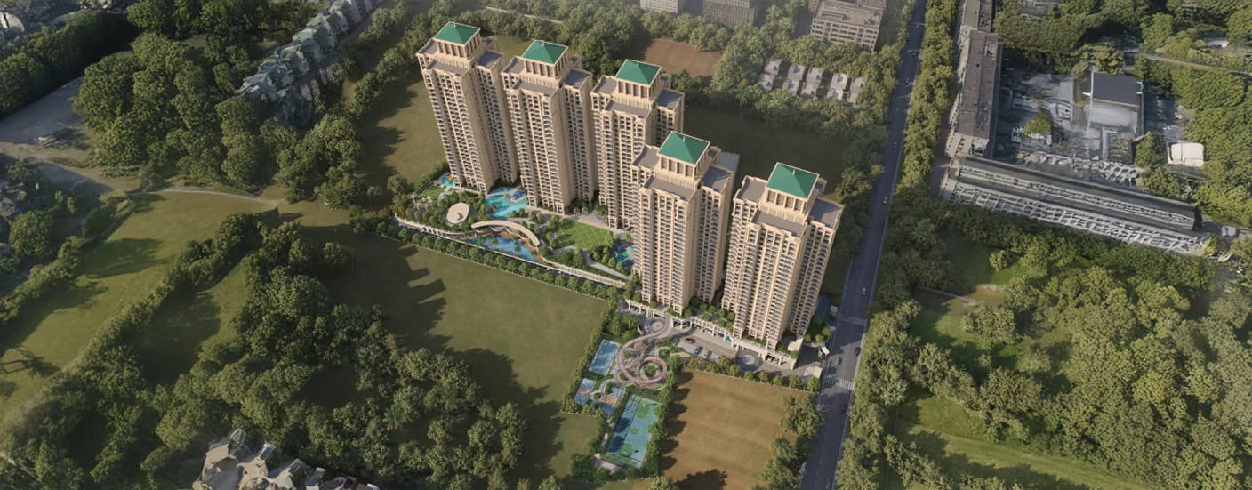 Hiranandani Krisala Township Hinjewadi Bird Eye View Image
