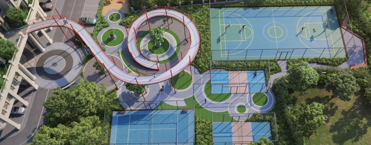 Hiranandani Krisala Township Hinjewadi Ground Amenities Image